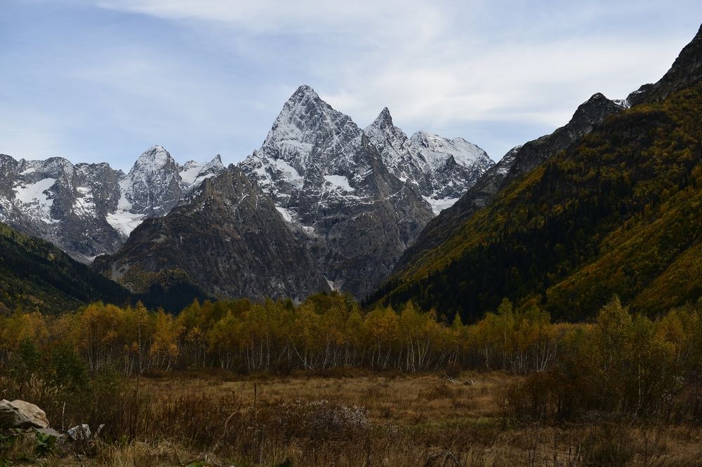 Теберда в октябре