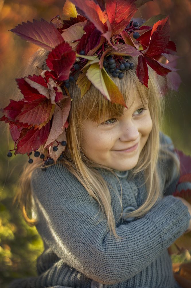 Девочка-осень