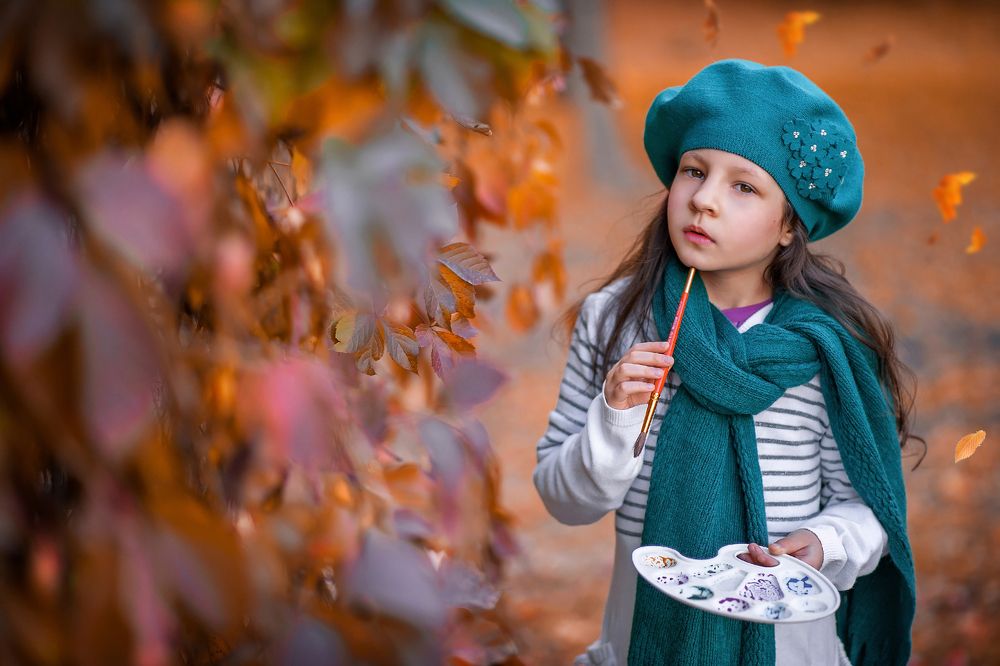 ХУДОЖНИК,ЧТО РИСУЕТ ОСЕНЬ!