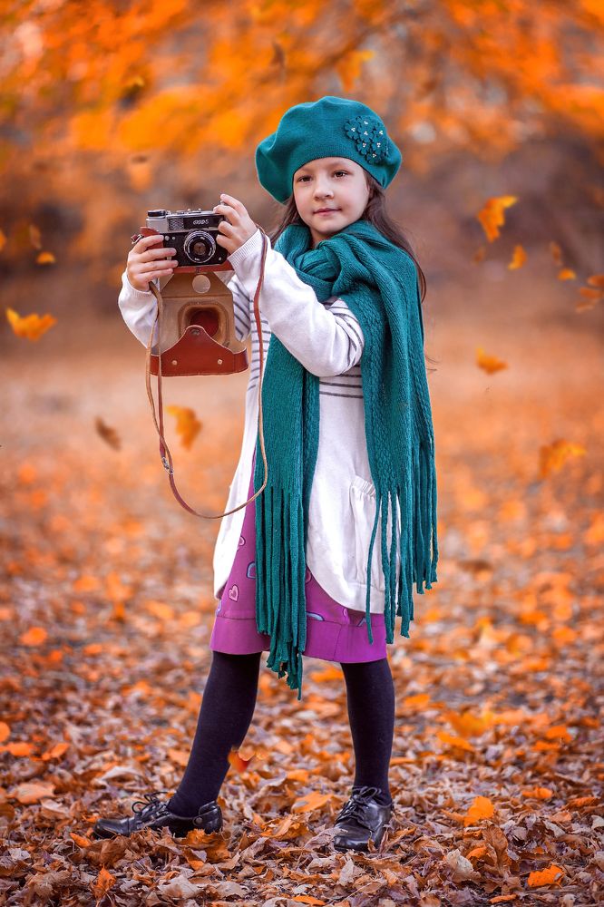 Художник, что рисует осень!