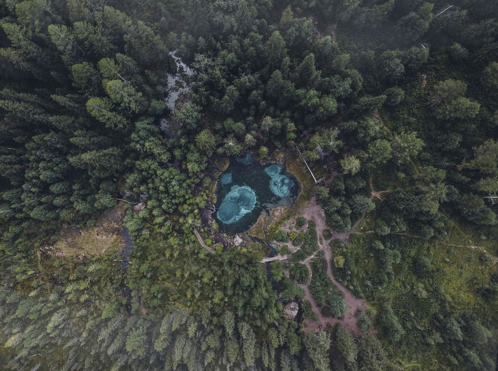 Гейзерное озеро, Республика Алтай.