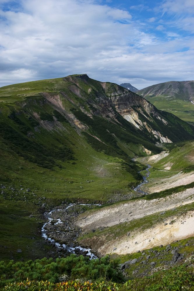 Долина реки Паратунка в августе