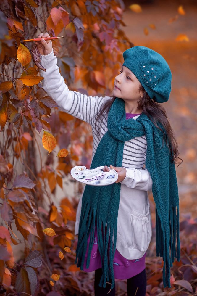 Художник что рисует осень!