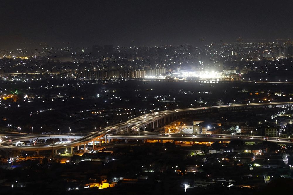Cairo from the top of the plateau