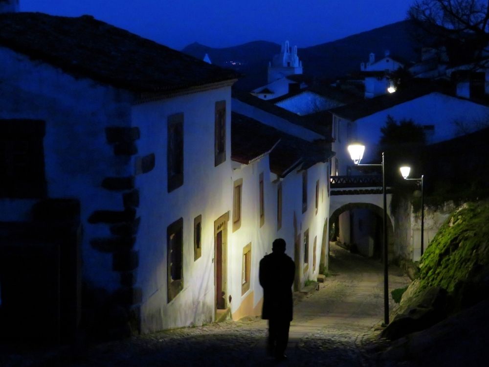 Marvão at night