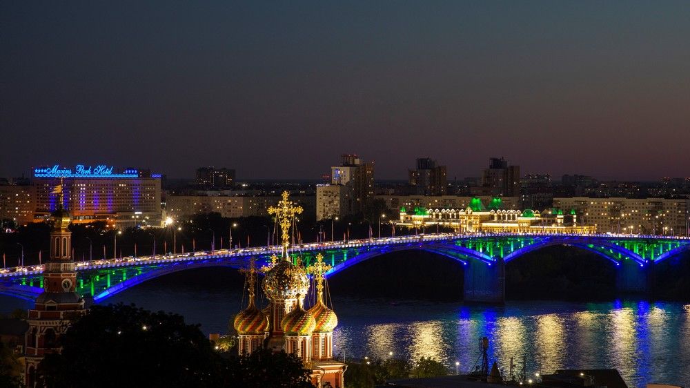 Ночные огни Нижнего