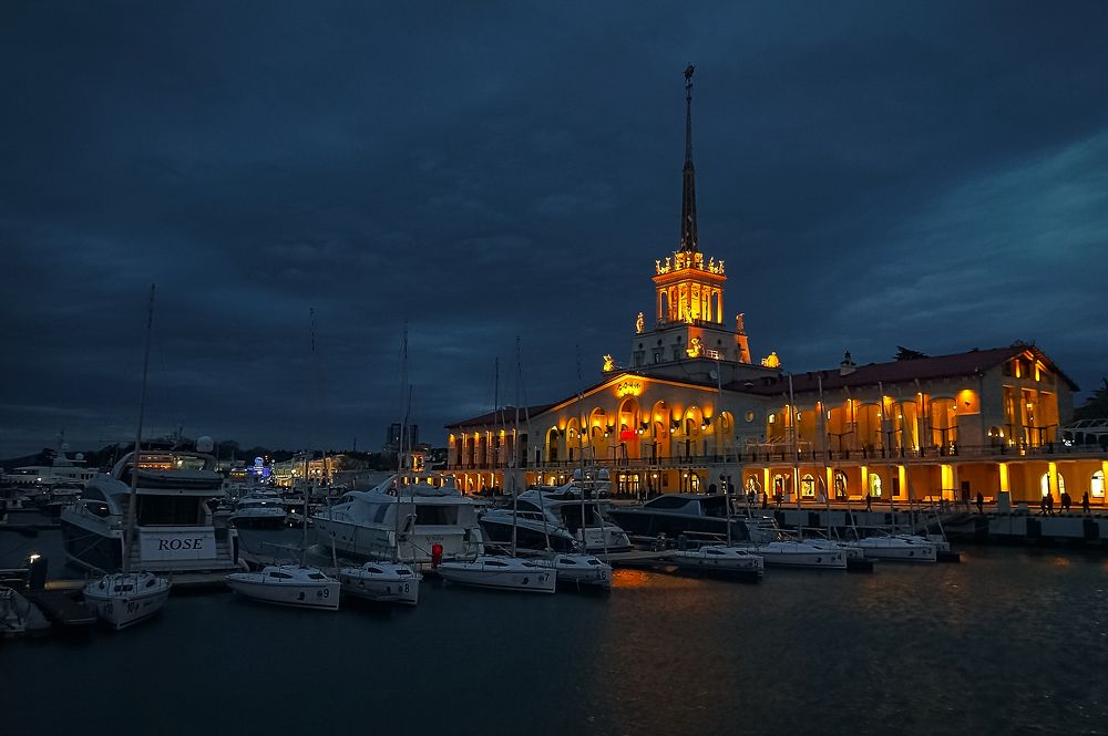 Сочи. Морской порт