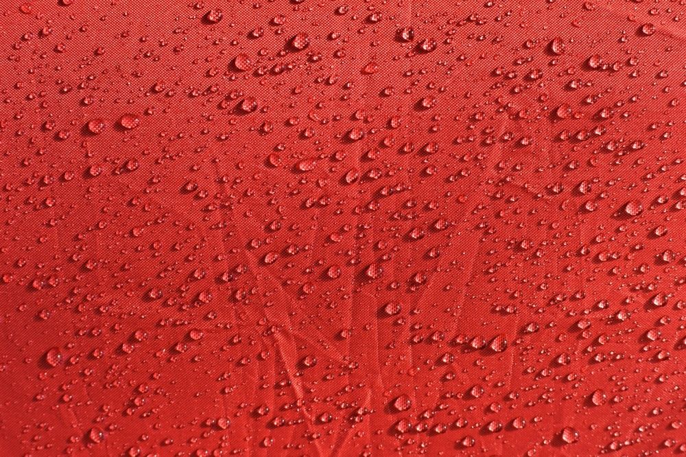 Капли осеннего дождя