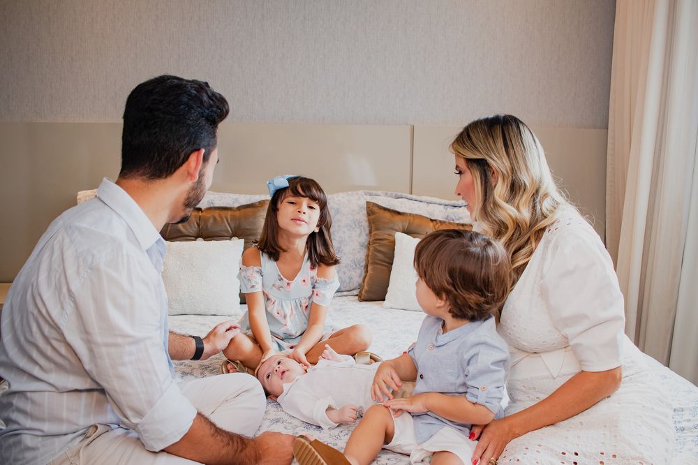 Infinito amor dos pais.