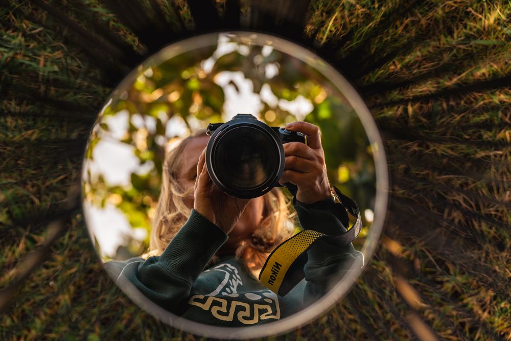 Selfie in the mirror