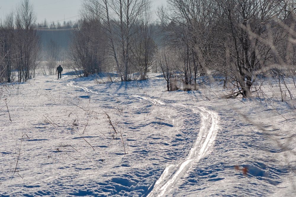 Последняя лыжня.