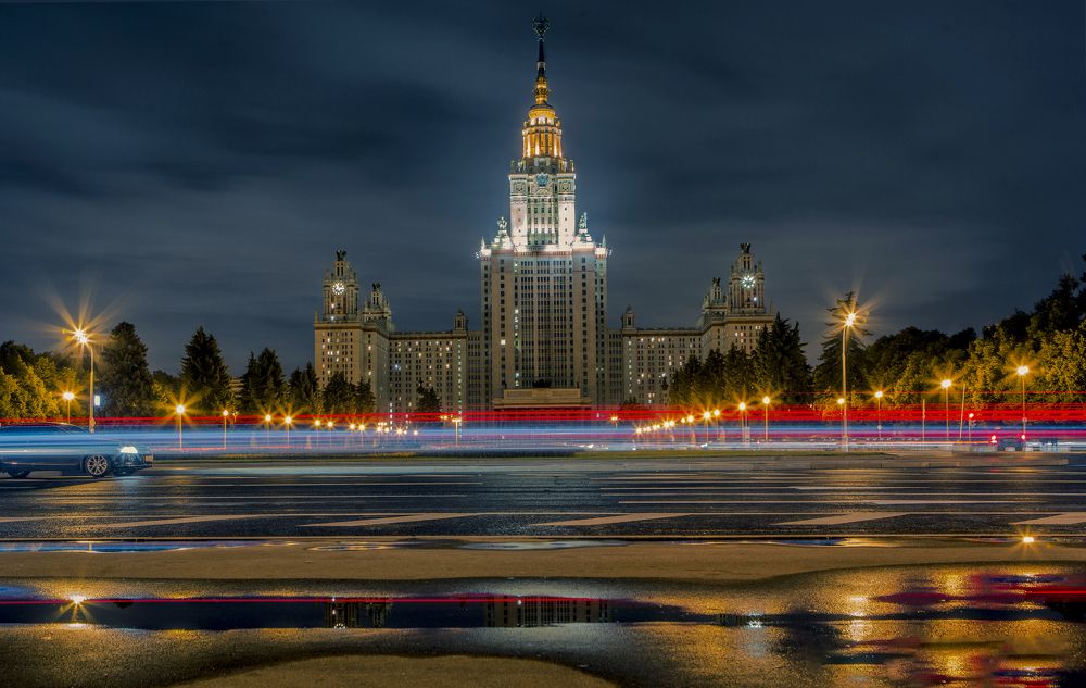 Magical night reflections
