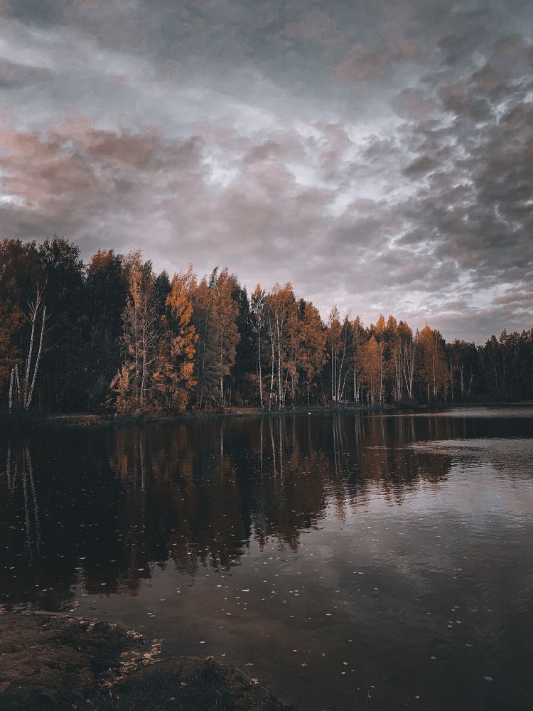 Осеннее озеро