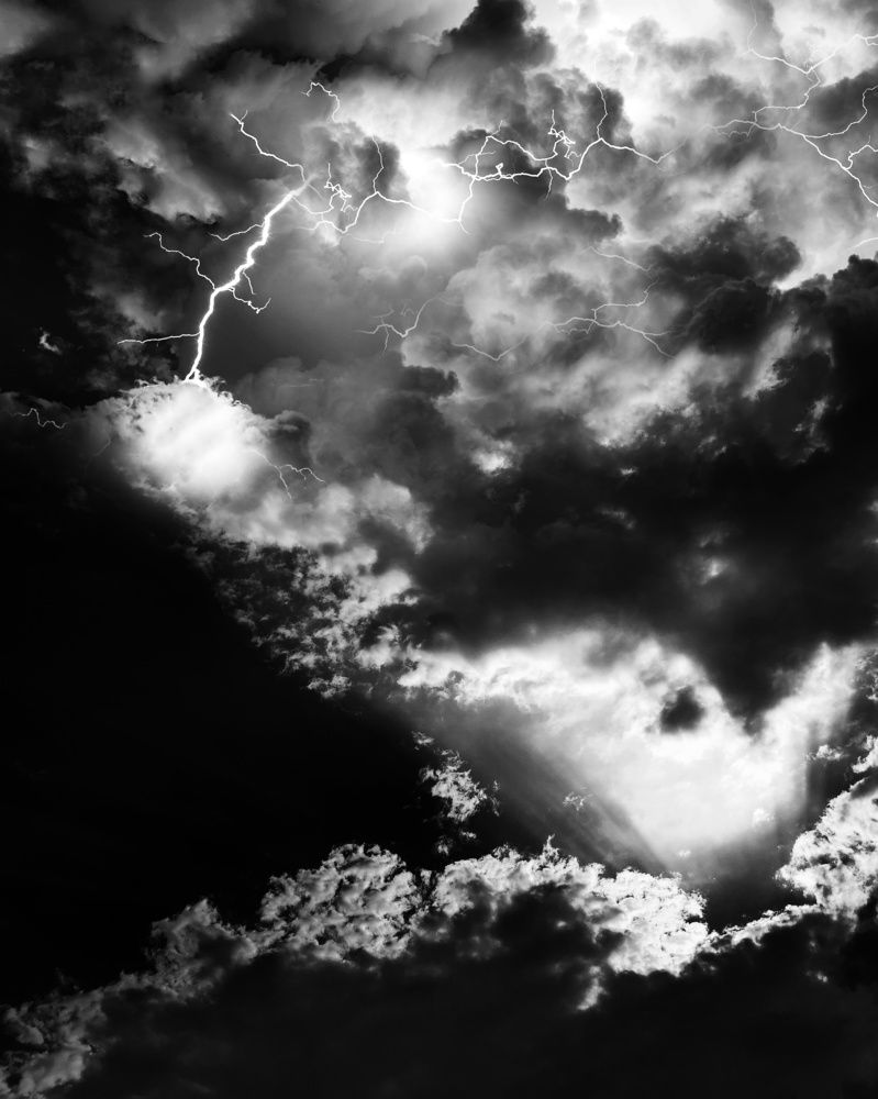 Crackling Stormy Clouds