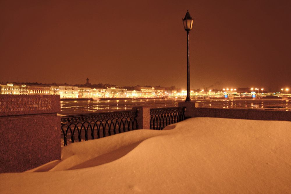 После метели и снегопада