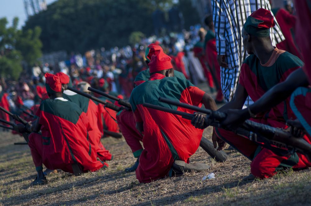 Local Traditional gun men