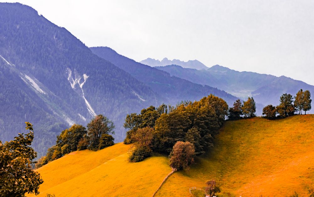 Осень в горах