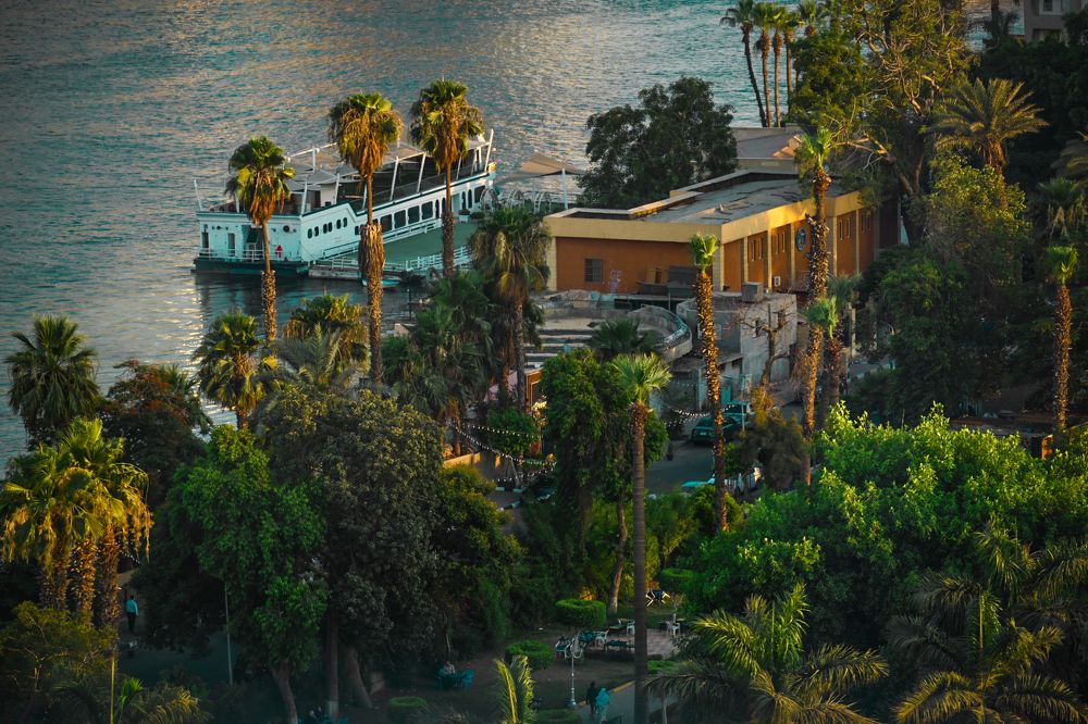 Zamalek Island, Cairo.