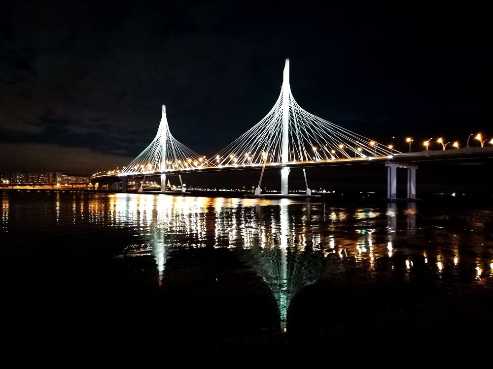 Яхтенный мост в Санкт-Петербурге