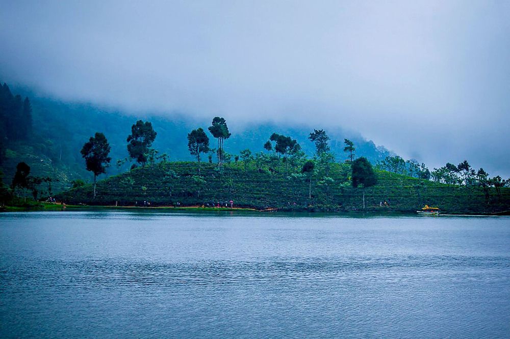 Fog of Sembuwaththa Lake , Srilanka