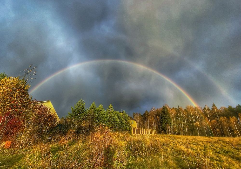 Осенняя радуга
