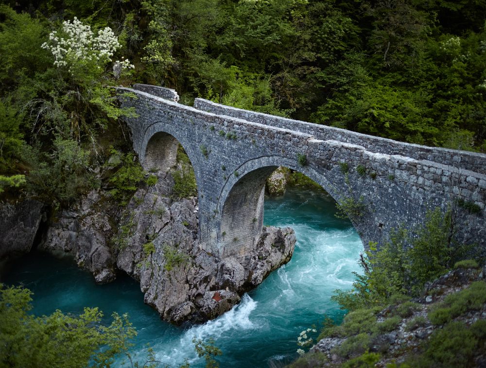 Bridge over Mrtvica river, Montenegro