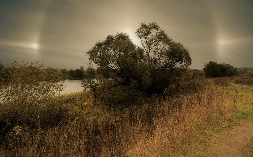 Гало над р. Угра.