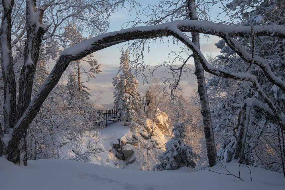 Скоро закат.