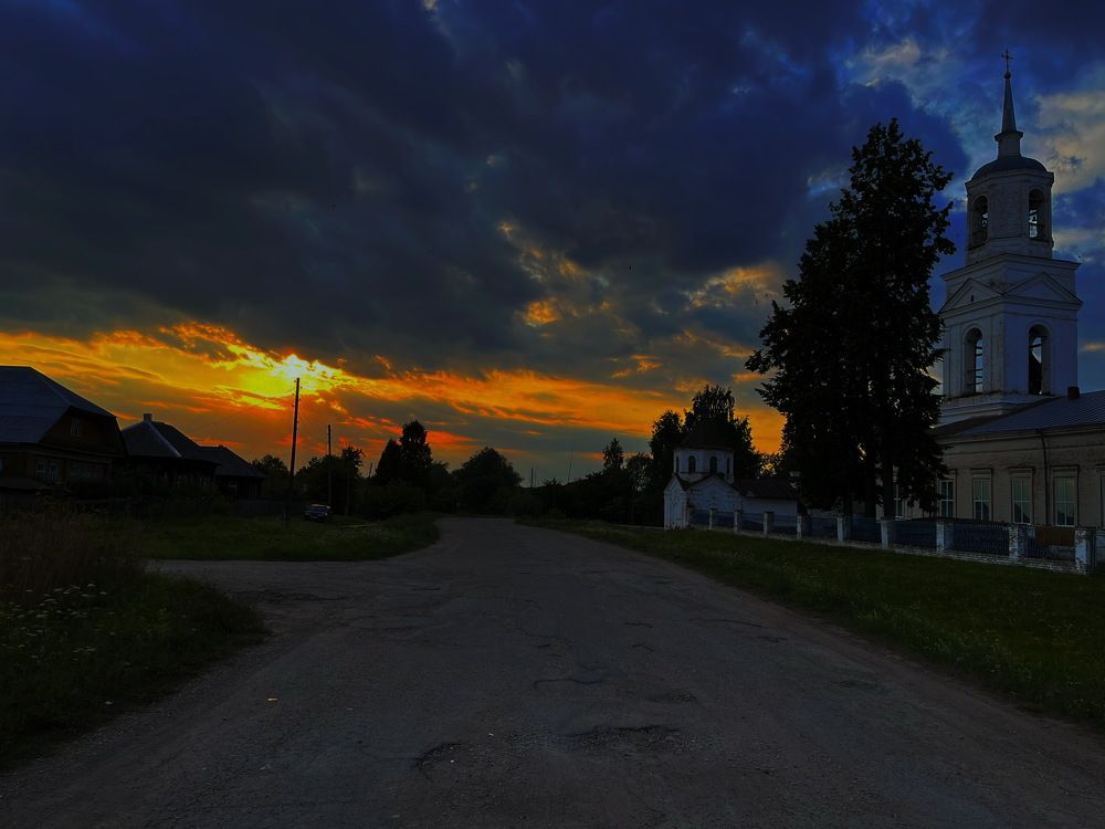 Закаты над Русскими Краями...!