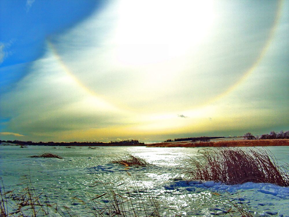 Красота солнечного гало
