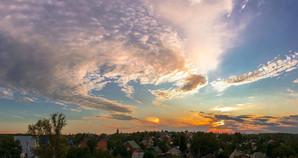 Солнце и его отражение