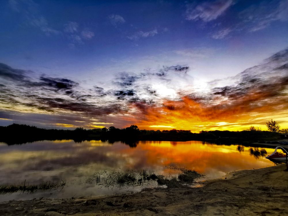 Красивый закат