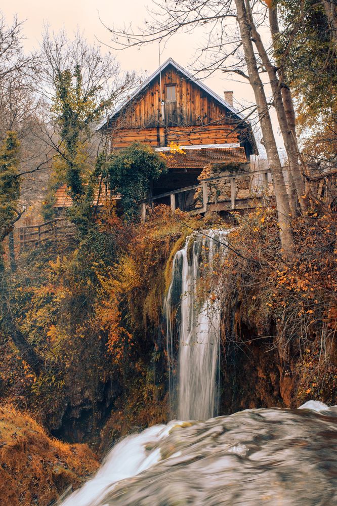 Rastoke in Slunj,Croatia