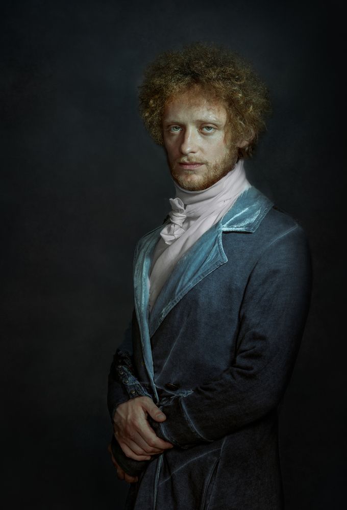 Мужской портрет в стиле Fine Art