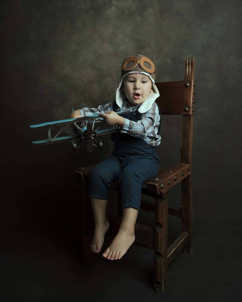 Юный пилот