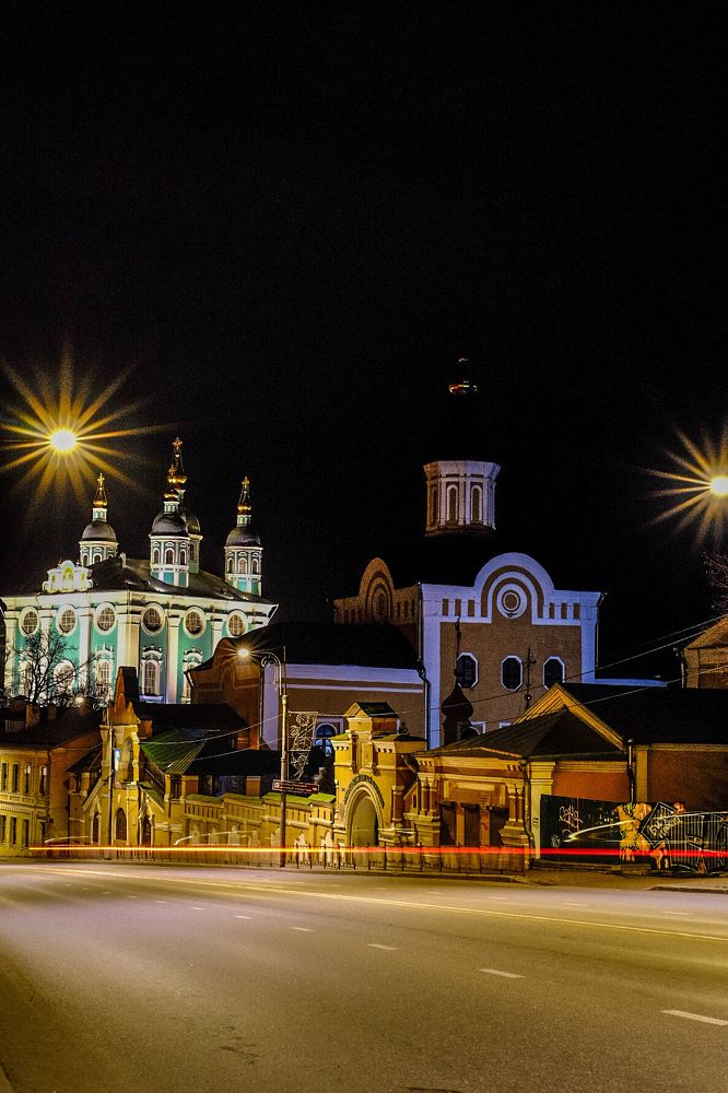 Ночной Смоленск