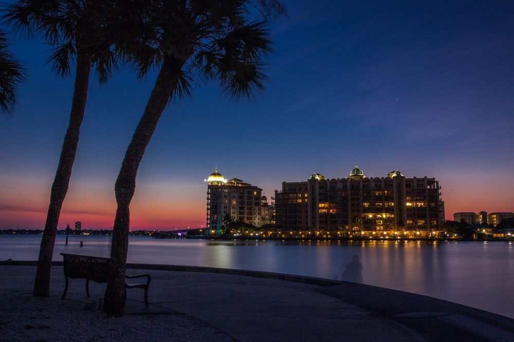 Night coffee with a Ghost on the side of the road