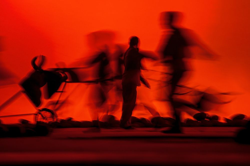 Красная коррида. Сцена из оперы «Кармен» Екатеринбургского Театра оперы и балета.