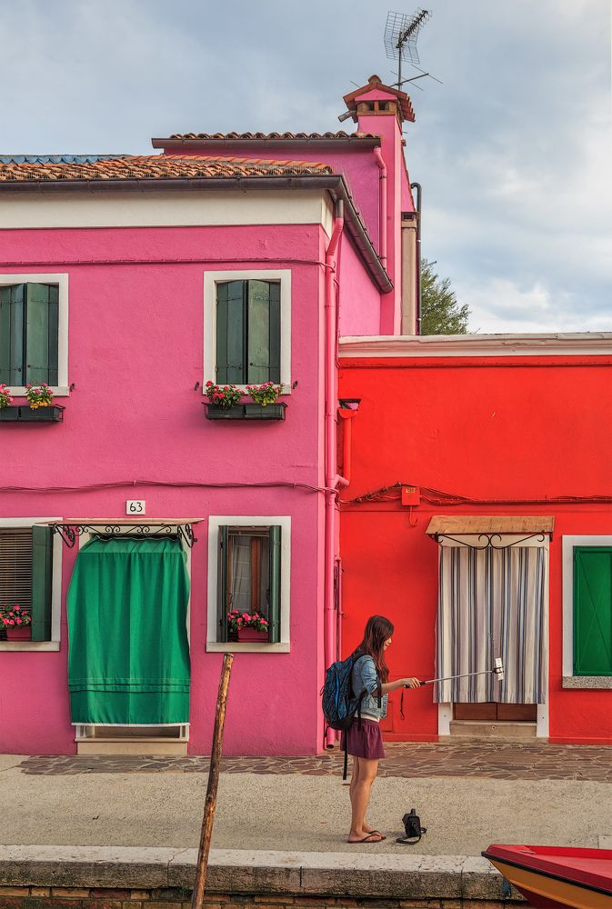 На острове Бурано