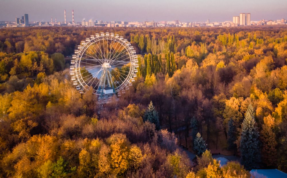 Осеннее колесо