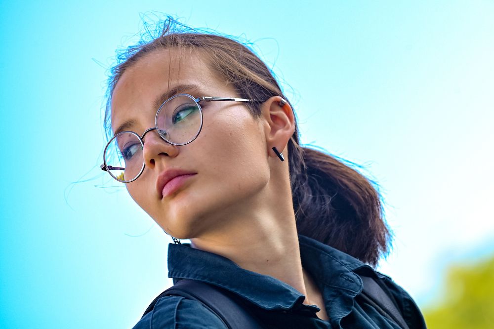 Незнакомка...