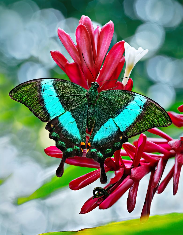 Изумрудный павлин