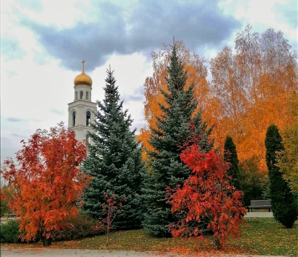 Сквер имени Пушкина в городе Самара