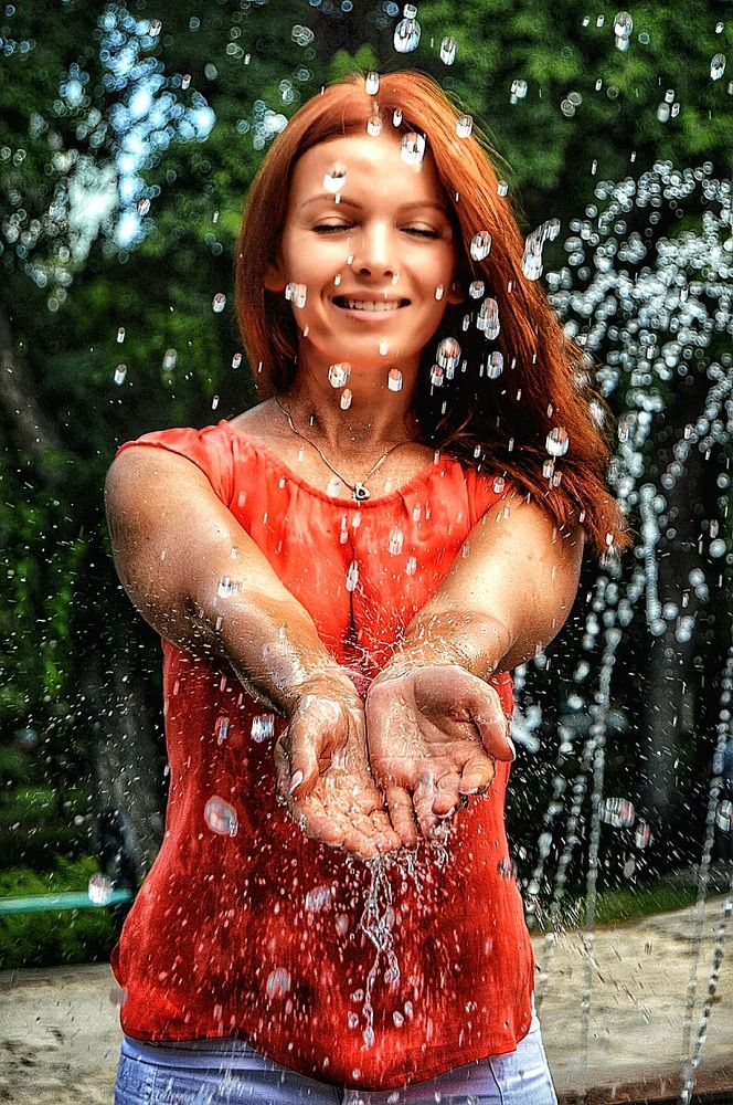 Повелительница воды!