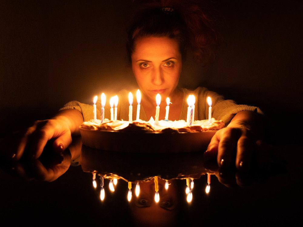 Автопортрет и стихия огня