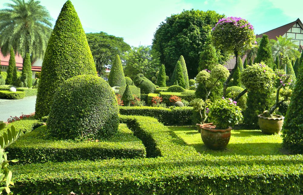 Во французском парке в Паттайе