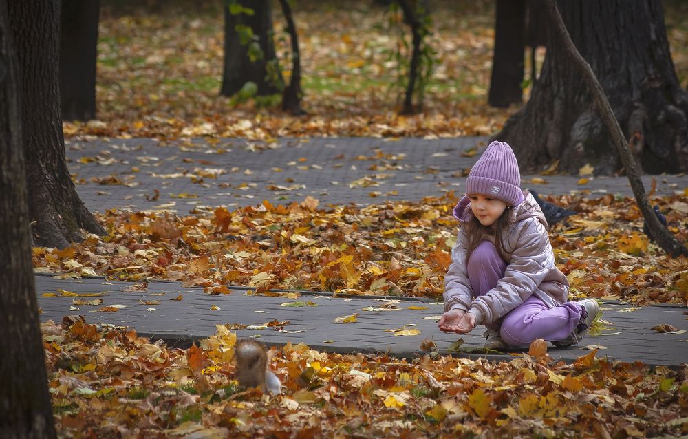 Хочешь на ручки?