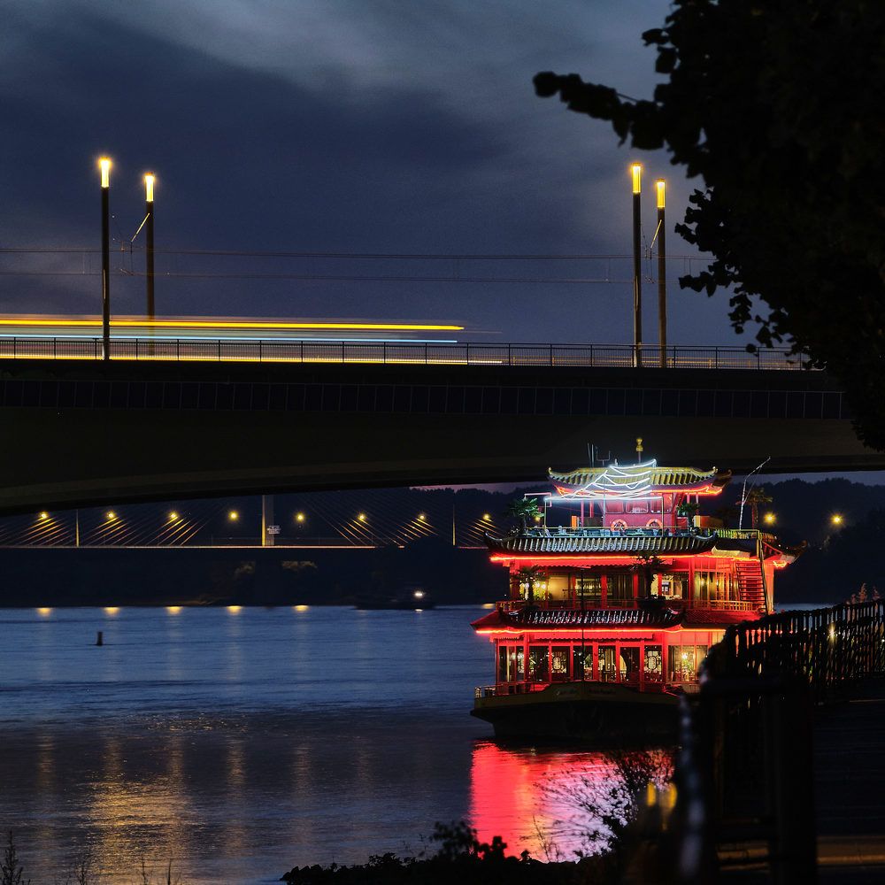 Kennedy bridge in Bonn