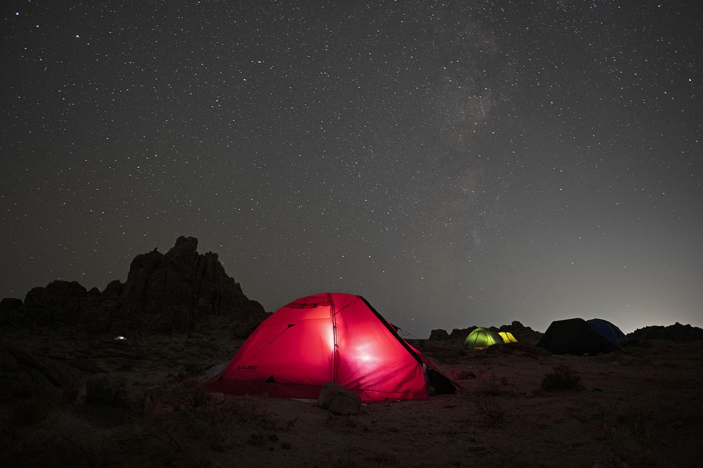 Под небом Монголии.