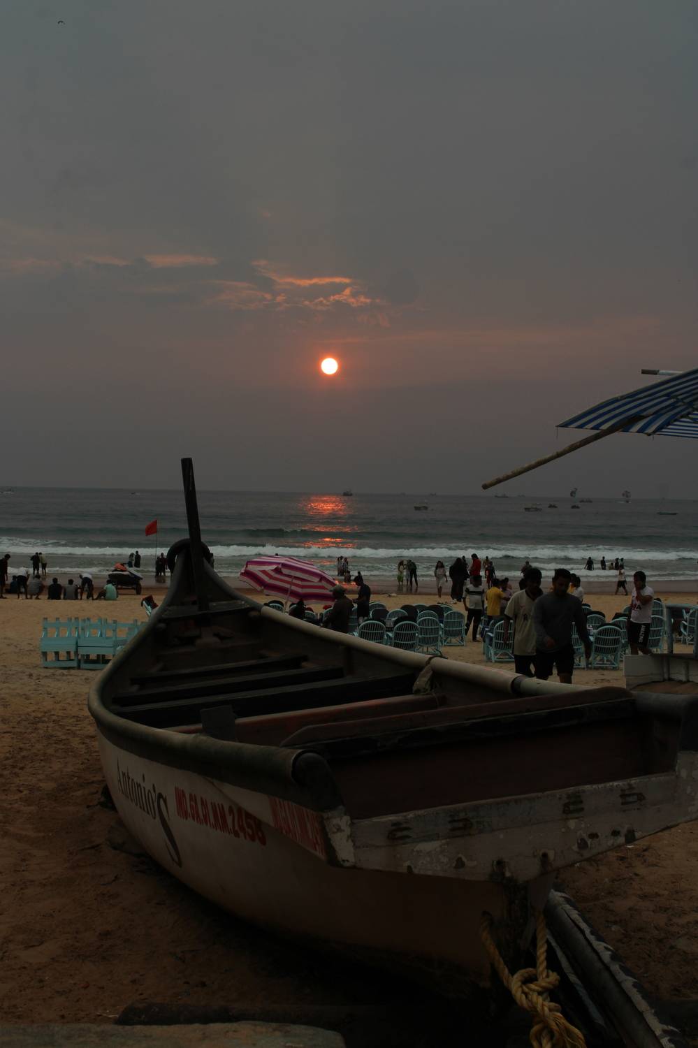 Sunset at Baga Beach